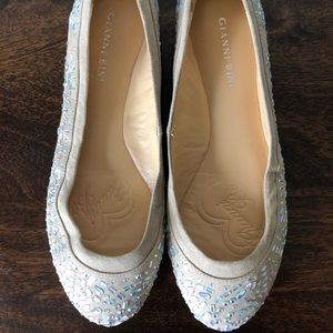 Gianni Bini jeweled flats